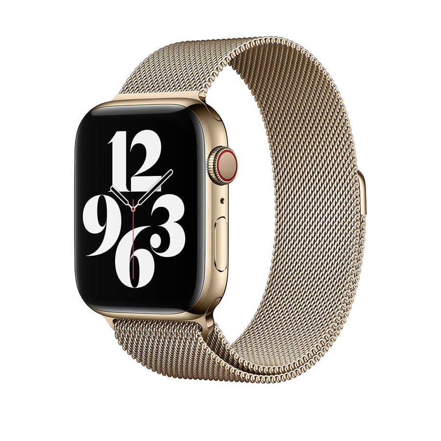 Apple Watch Ultra 49mm Kordon Wiwu Minalo Metal Strap Kayış Gümüş