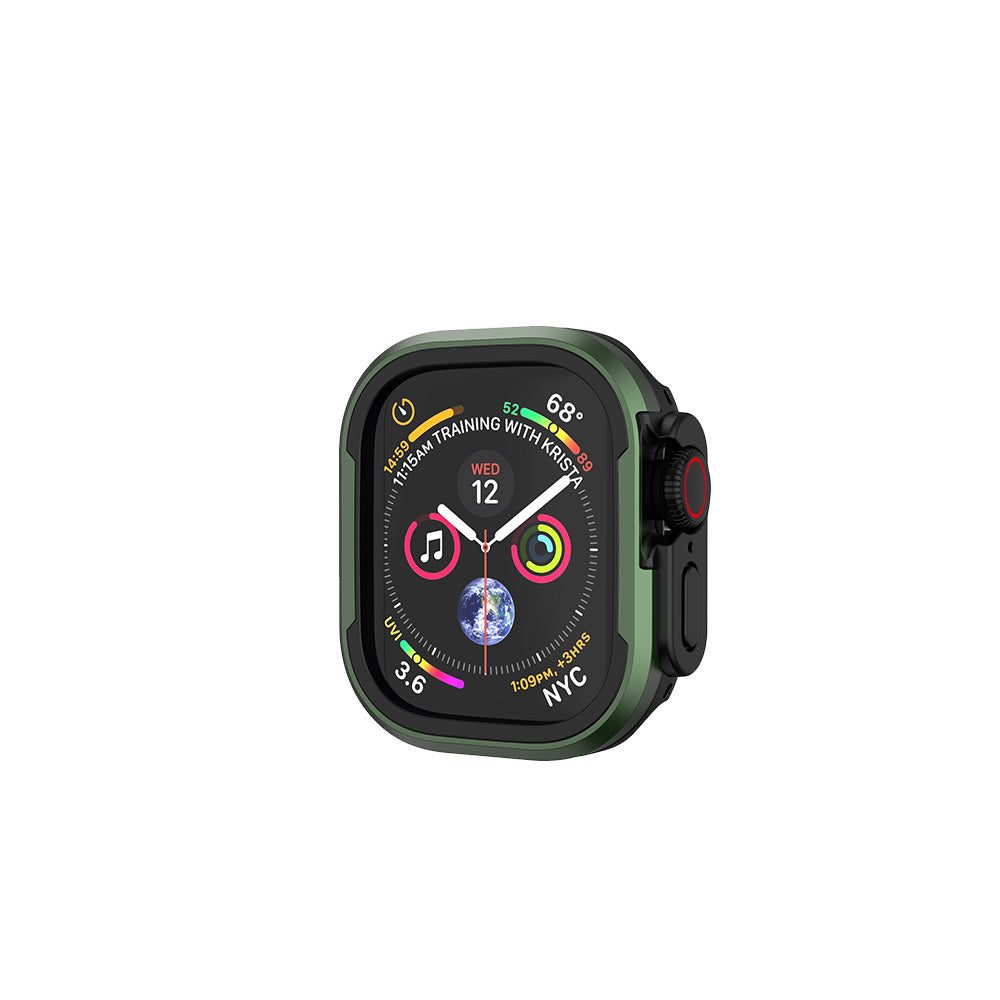 Apple Watch Ultra 49mm Wiwu JD-101 Defender Akıllı Saat Kasa Koruyucu Gri
