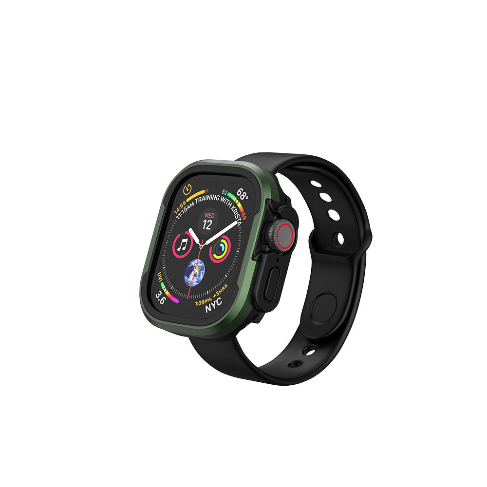 Apple Watch Ultra 49mm Wiwu JD-101 Defender Akıllı Saat Kasa Koruyucu Gri