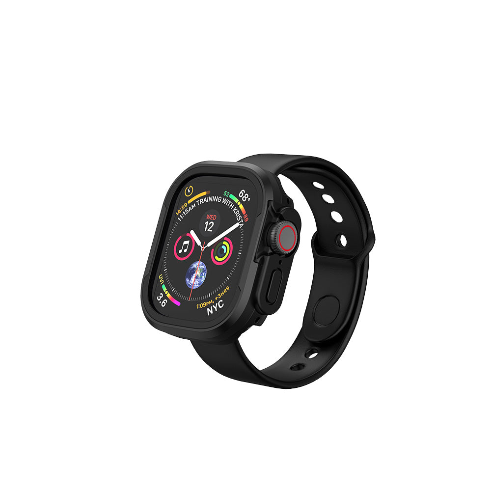 Apple Watch Ultra 49mm Wiwu JD-101 Defender Akıllı Saat Kasa Koruyucu Siyah