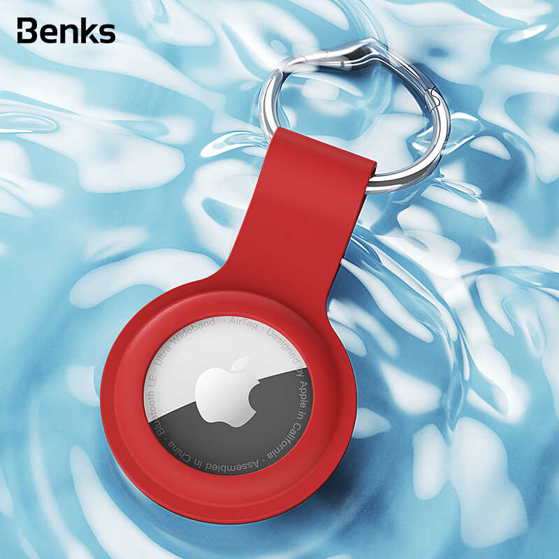 Benks Airtag Silikon Kılıf Mavi