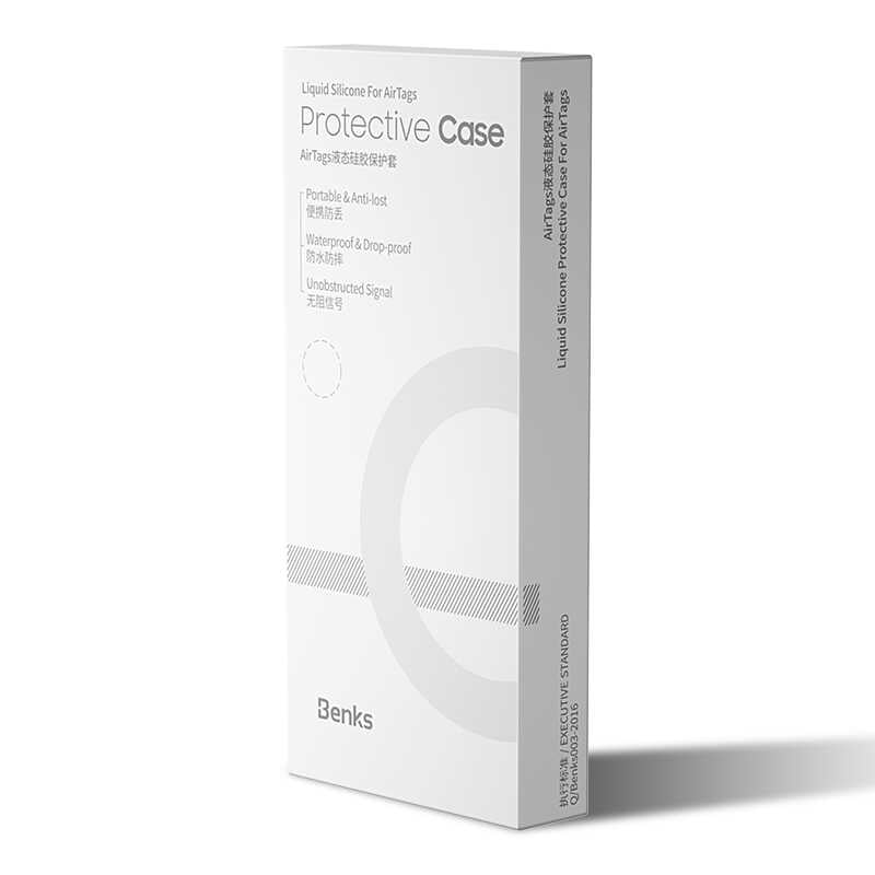 Benks Airtag Silikon Kılıf Yeşil