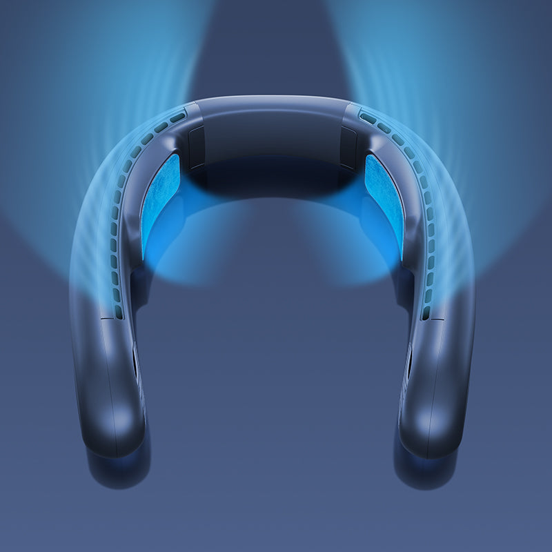 Benks Biliz F24 Taşınabilir Şarjlı Boyun Askılı Fan Beyaz