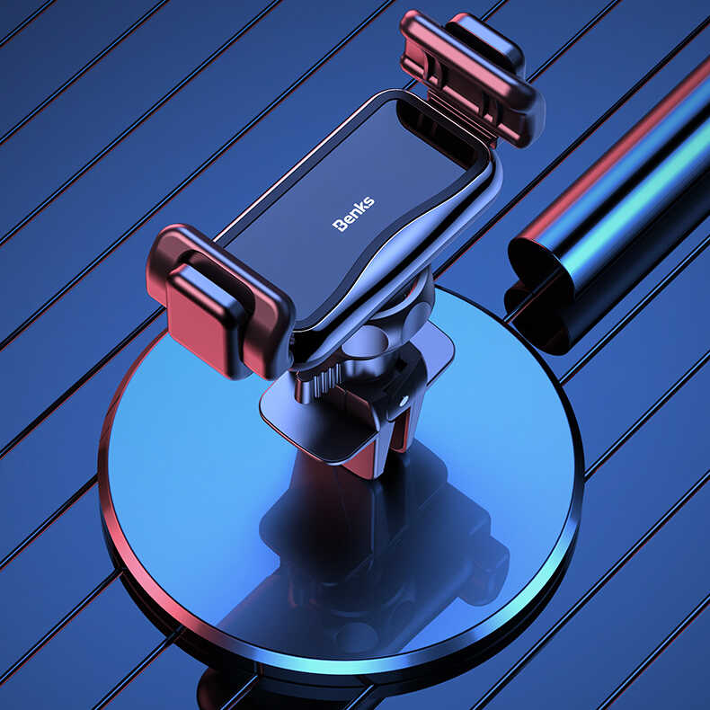 Benks CZ01 Araç Telefon Tutucu Gri