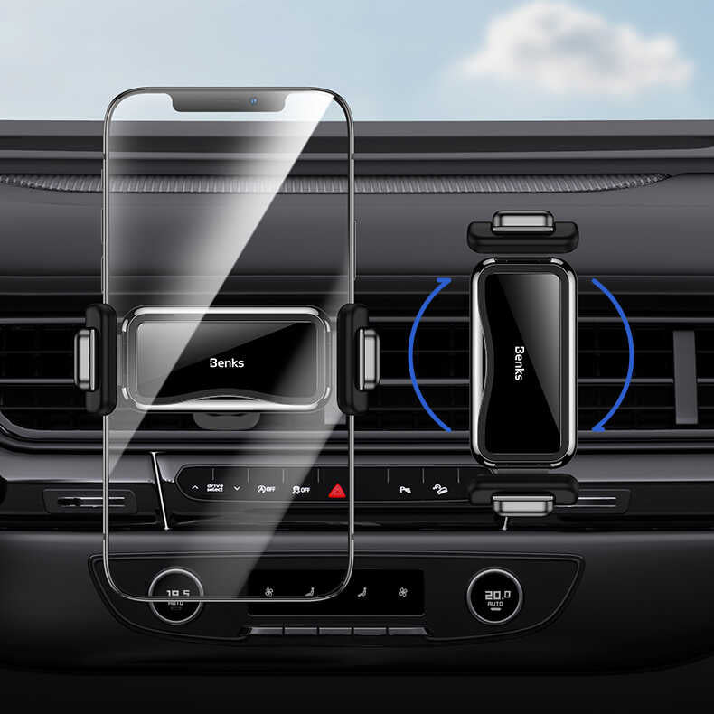 Benks CZ01 Araç Telefon Tutucu Siyah