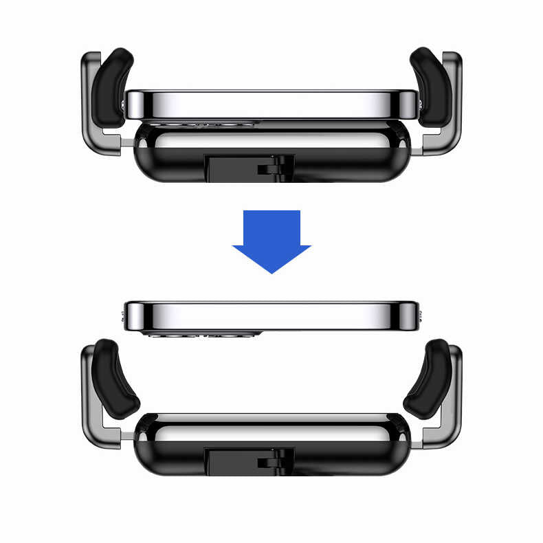 Benks CZ01 Araç Telefon Tutucu Gri