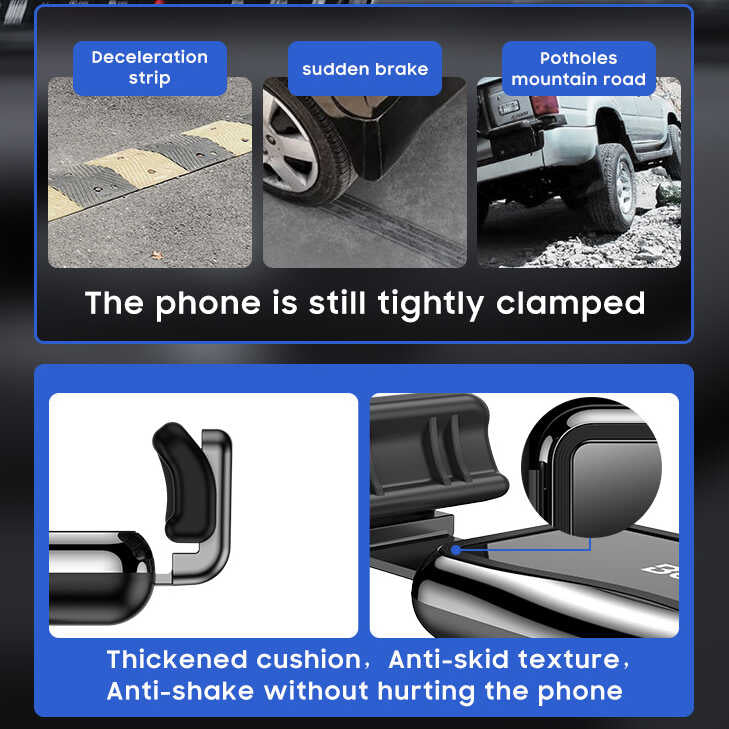 Benks CZ01 Araç Telefon Tutucu Siyah