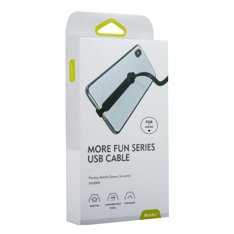 Benks D22 Game Micro Kablo Siyah