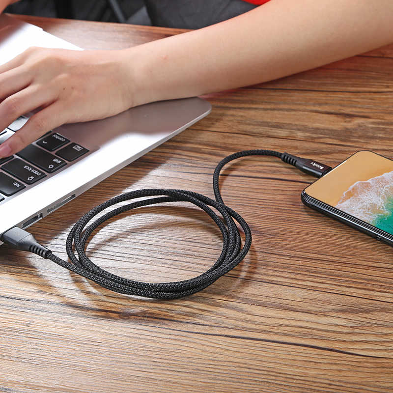 Benks D26 Lightning Usb Kablo 1.8M Siyah