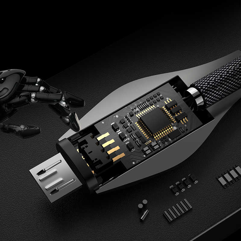 Benks D27 Micro Snake Kablo 1.2M Gri