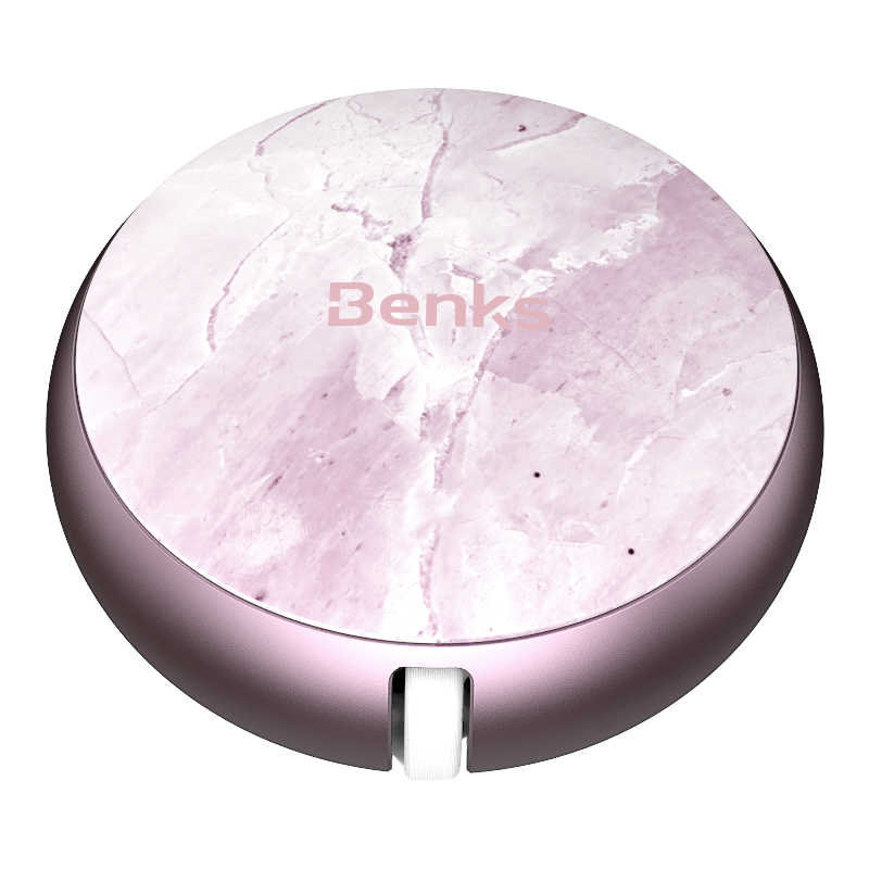 Benks D28 Retractable Lightning Kablo Rose Gold