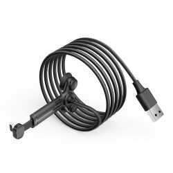 Benks D30 Lightning Game Kablo With Dual Suction 1.2M Siyah