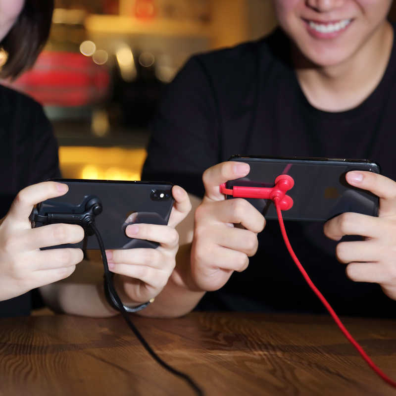 Benks D30 Lightning Game Kablo With Dual Suction 1.2M Kırmızı