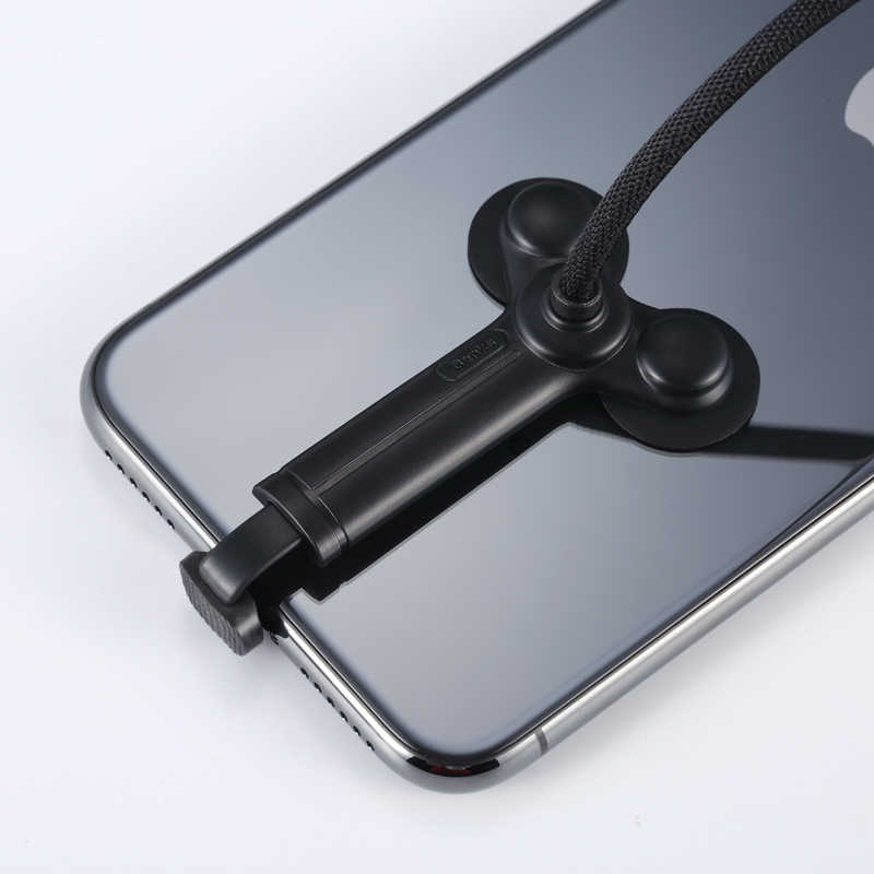 Benks D30 Lightning Game Kablo With Dual Suction 1.2M Siyah