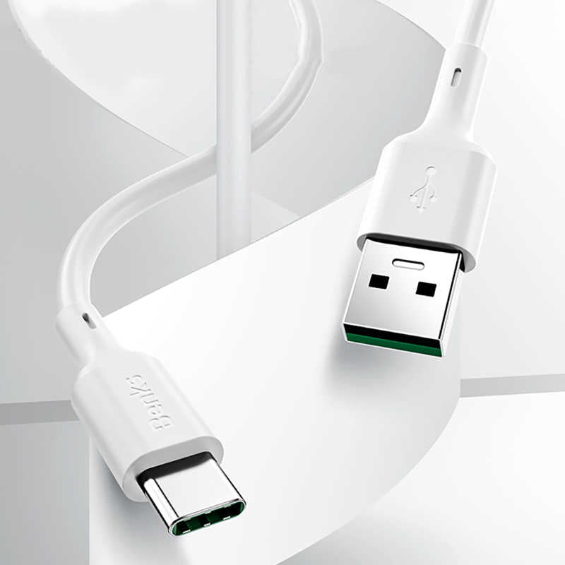 Benks D35 Type-C Fast Charging Usb Kablo 0.25m Beyaz