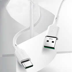 Benks D35 Type-C Fast Charging Usb Kablo 1.2M Siyah