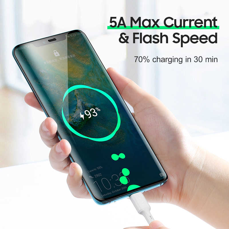 Benks D35 Type-C Fast Charging Usb Kablo 1.2M Siyah