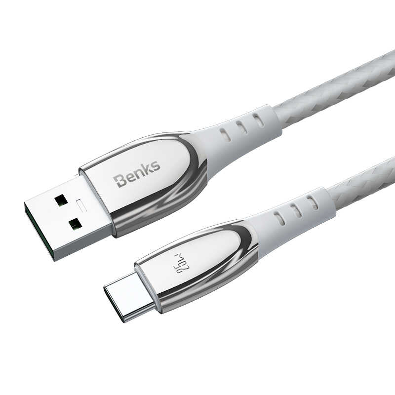 Benks D40 25W Type-C Usb Kablo 2M Beyaz