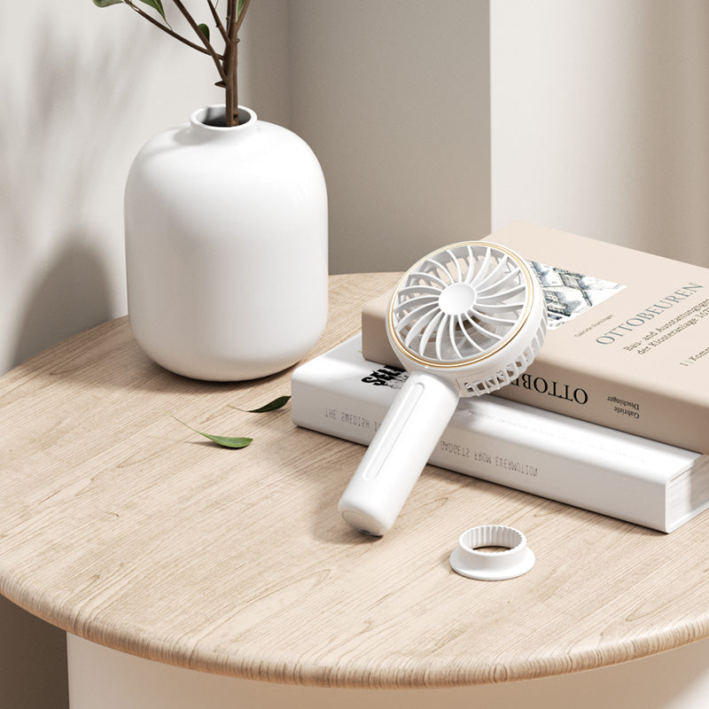 Benks F22 Soğutucu Mini Vantilatör 3 Kademeli Portatif Soğutucu Fan Beyaz