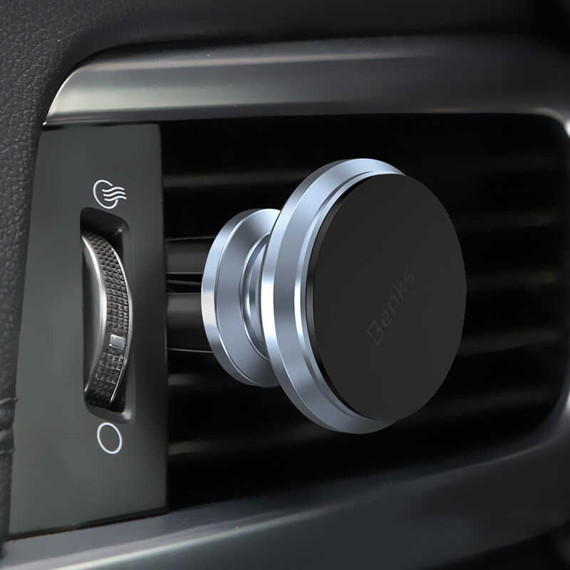 Benks H10 Magnetic Car Mount (Air Vent) Araç Telefon Tutucu Siyah