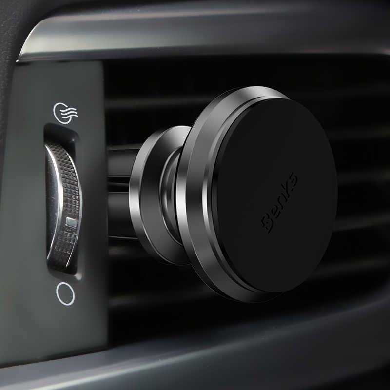 Benks H10 Magnetic Car Mount (Air Vent) Araç Telefon Tutucu Gri