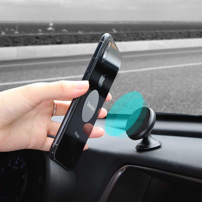 Benks H10 Magnetic Car Mount (Dash Board) Araç Telefon Tutucu Gold