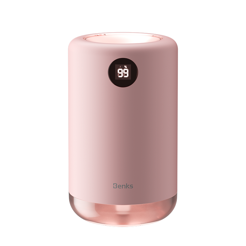 Benks JS01 Hava Nemlendirici Fan Pembe