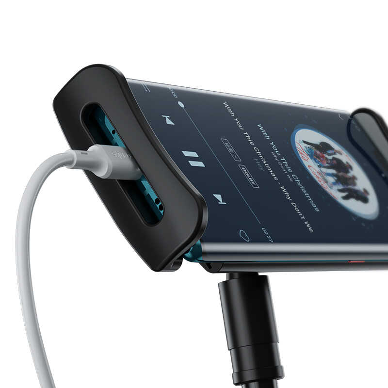 Benks L31 Lazy Masa Telefon Tutucu Beyaz