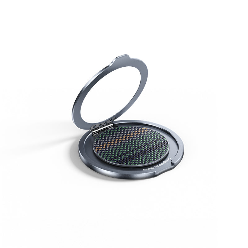 Benks L56 Magnetik 360 Derece Dönebilen ArmorPop Kevlar Tasarımlı Parmak Ring Stand Yeşil