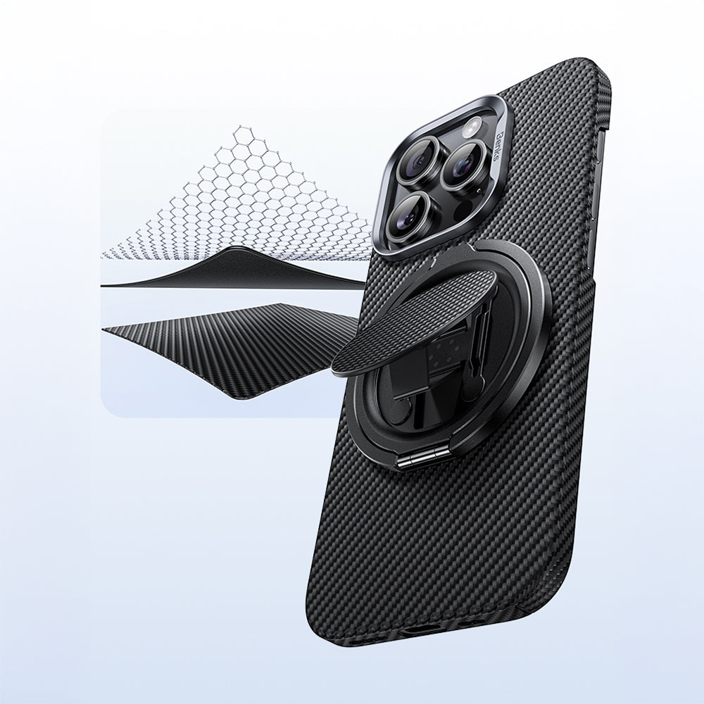 Benks L56 Magnetik 360 Derece Dönebilen ArmorPop Kevlar Tasarımlı Parmak Ring Stand Yeşil