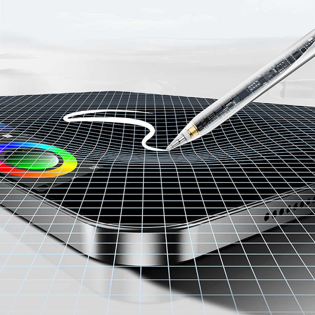 Benks Magnetik Wireless Şarj Özellikli Palm Rejection Kapasitif Dokunmatik Çizim Kalemi Beyaz