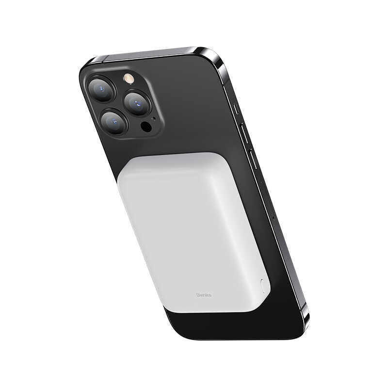 Benks MP03 M-safe Magnetic Powerbank 10000 Mah Beyaz