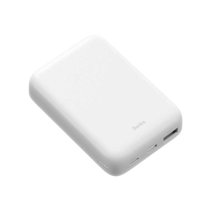 Benks MP03 M-safe Magnetic Powerbank 10000 Mah Beyaz