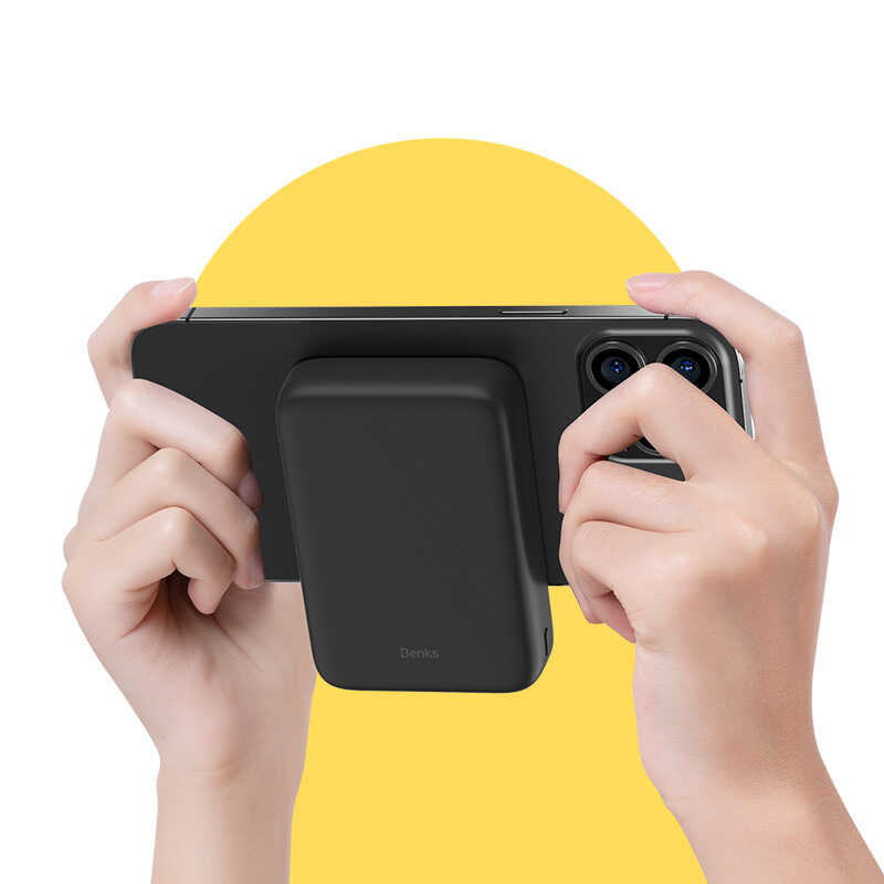 Benks MP03 M-safe Magnetic Powerbank 10000 Mah Siyah