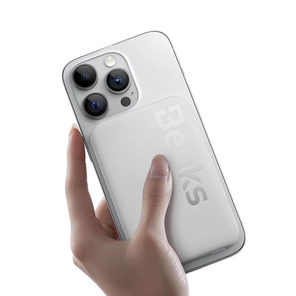 Benks MP10 M-safe Magnetik İnce Tasarımlı Powerbank 6000mAh Siyah