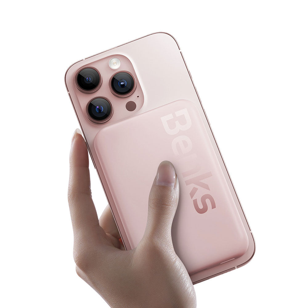 Benks MP10 M-safe Magnetik İnce Tasarımlı Powerbank 6000mAh Beyaz