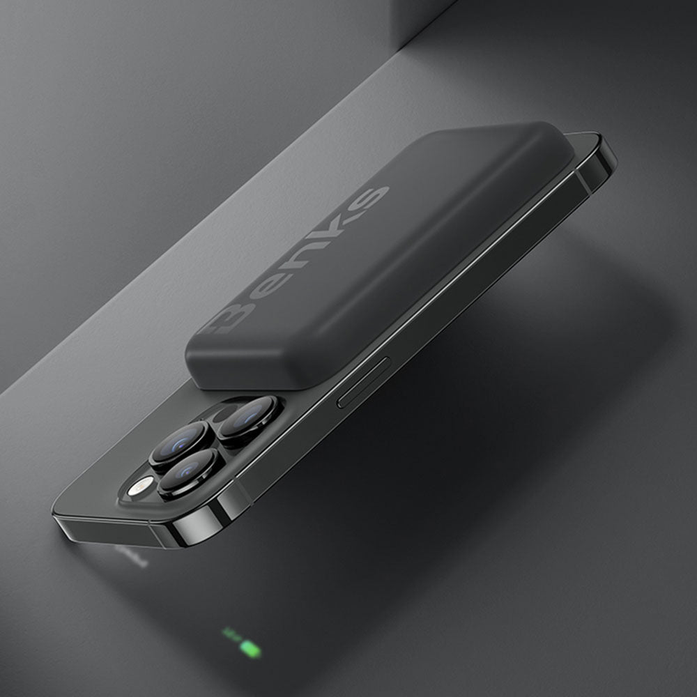 Benks MP10 M-safe Magnetik İnce Tasarımlı Powerbank 6000mAh Mavi