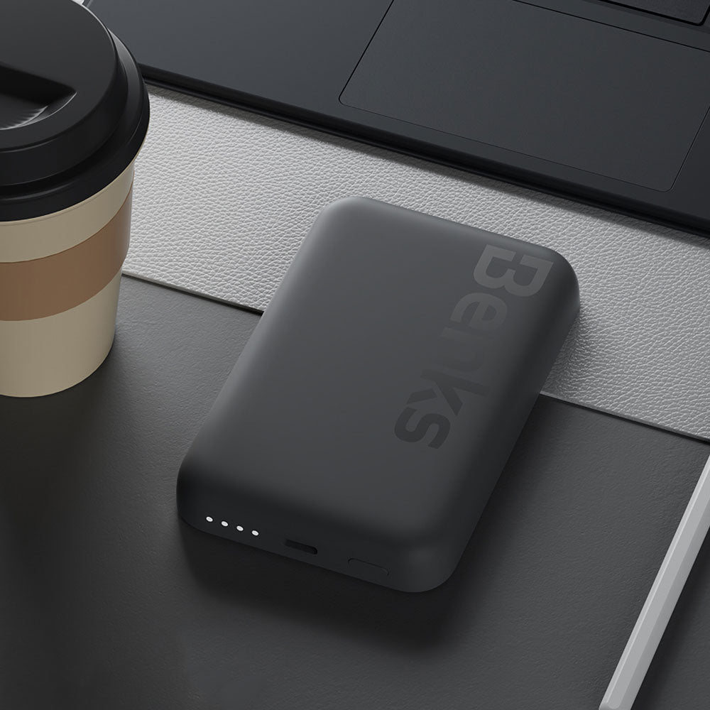 Benks MP10 M-safe Magnetik İnce Tasarımlı Powerbank 6000mAh Pembe