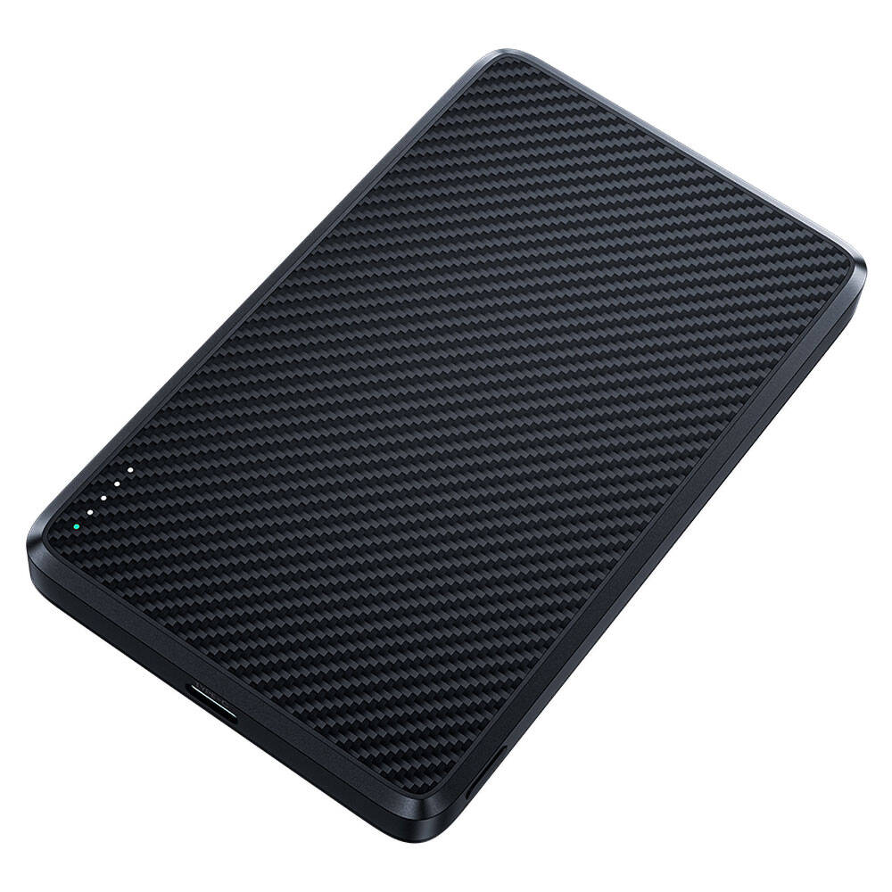 Benks MP16 ArmorGo M-safe Şarj Özellikli 600D Aramid Fiber Powerbank 15W 10000mAh Siyah