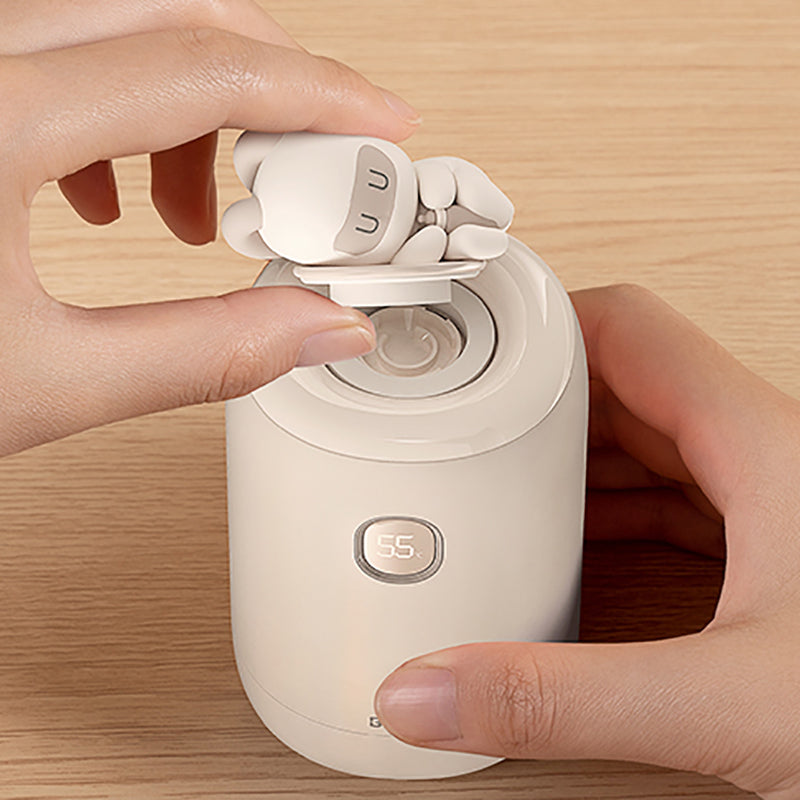 Benks NS03 Dijital Ekran El Isıtıcı Özellikli Aroma Kokulu Powerbank 15W 10000mAh Pembe