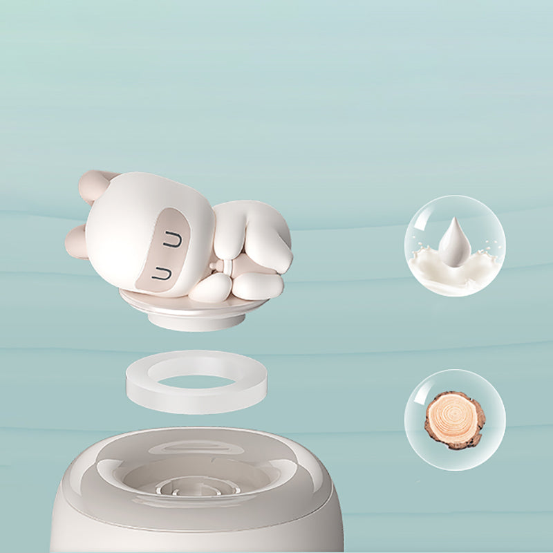 Benks NS03 Dijital Ekran El Isıtıcı Özellikli Aroma Kokulu Powerbank 15W 10000mAh Beyaz