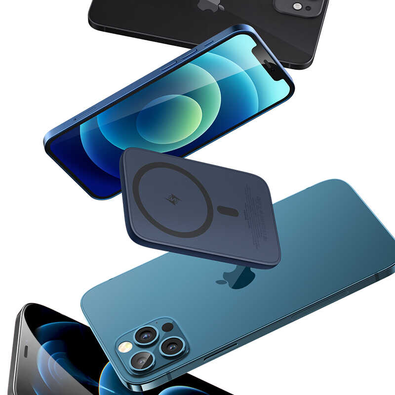 Benks MP01 M-safe Magnetic Slim Powerbank 5000 Mah Siyah