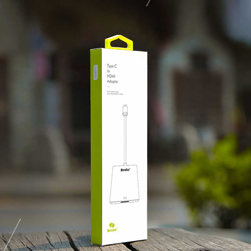 Benks Usb 3.1 Type-C to HDMI Adaptör Rose Gold