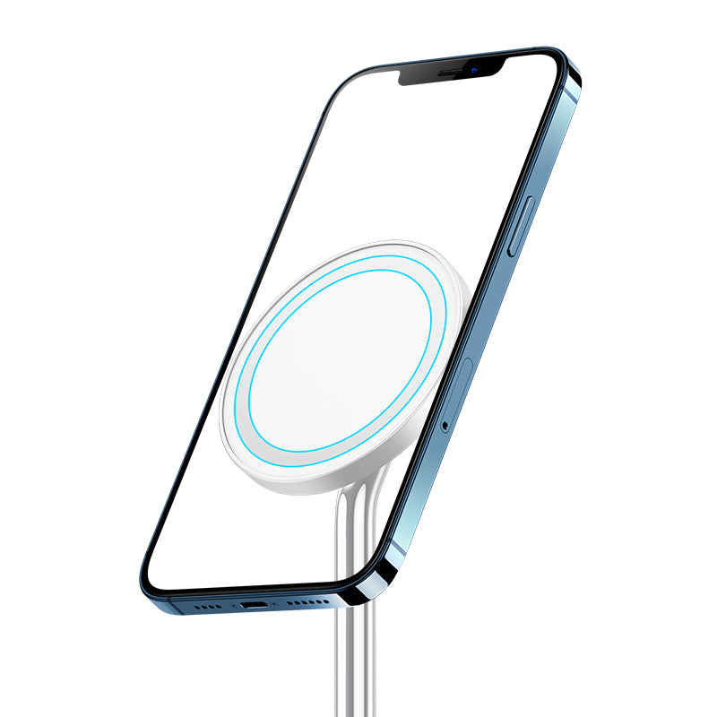 Benks W08 2 in 1 Dual Kablosuz Şarj Standı Beyaz