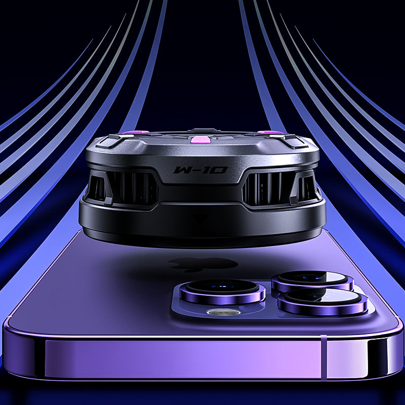 Benks W10 15W Wireless Şarj Özellikli Telefon Soğutucu Fan Siyah