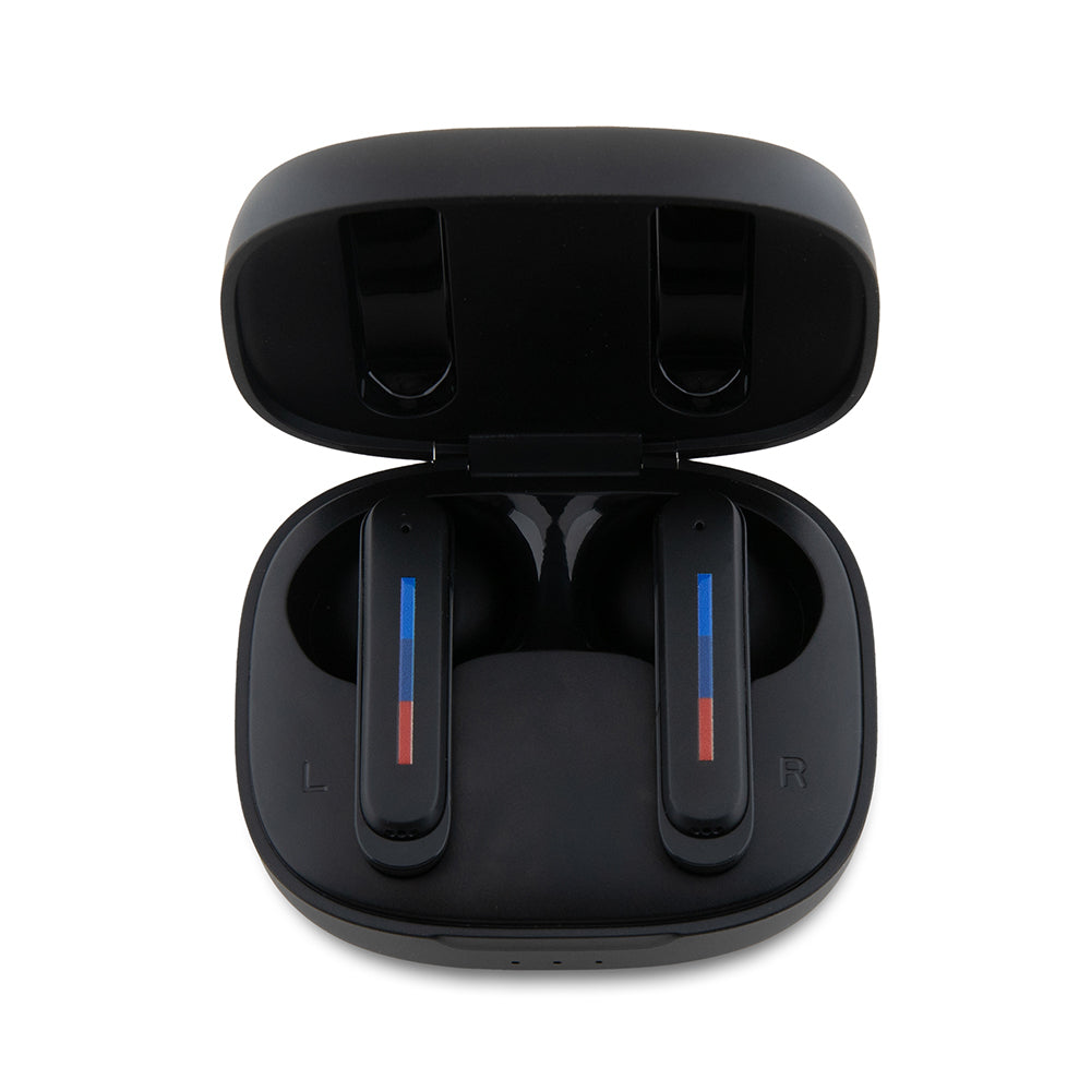 BMW Orjinal Lisanslı ENC Özellikli Kulakiçi TWS Bluetooth Kulaklık M Edition Baskı Logolu v5.3 Siyah