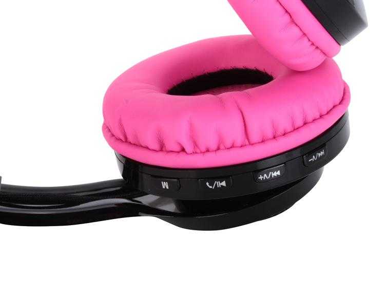BT-005 Bluetooth Kulaklık Pembe