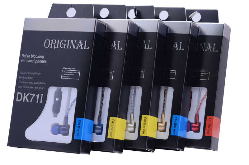 DK71i Mp3 Kulaklık Kumandalı Kırmızı