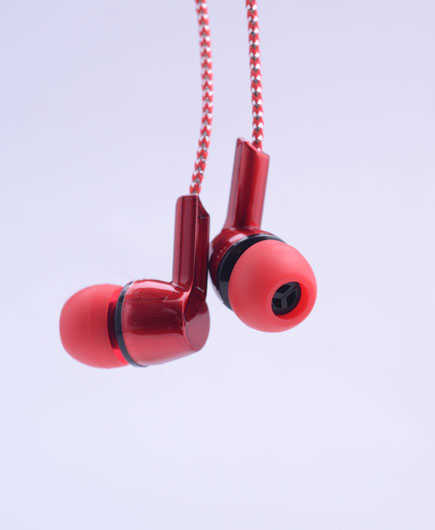 DK71i Mp3 Kulaklık Kumandalı Kırmızı