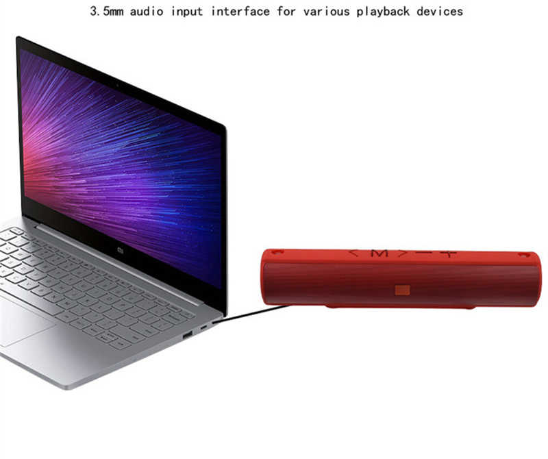 E18 Bluetooth Speaker Hoparlör Mavi